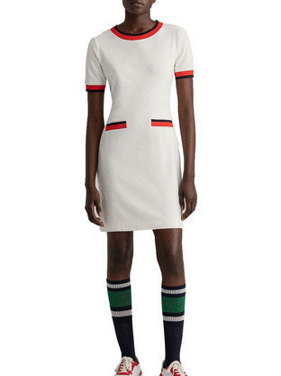 Gant Mini Καλοκαιρινό Καθημερινό Φόρεμα Λευκό 4204379-113
