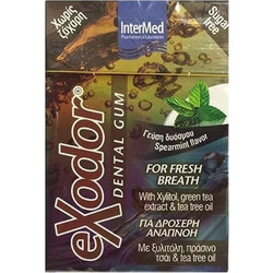 Intermed Exodor Dental Gum Οδοντότσιχλα για Δροσερή Αναπνοή, 21g