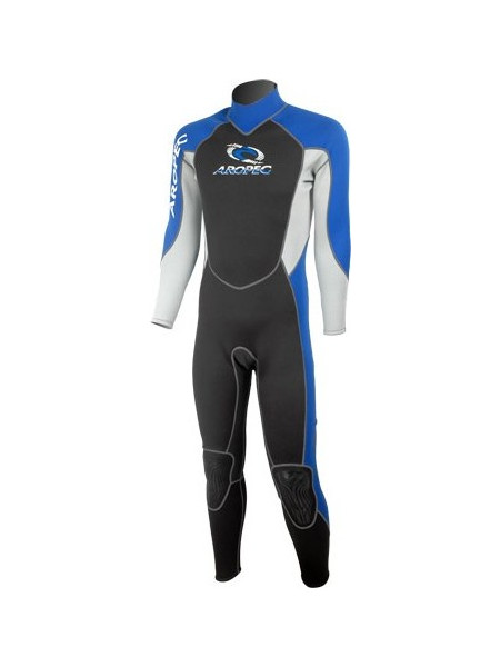 Aropec Black/Blue Ολόσωμη Στολή Κατάδυσης Neoprene για Αυτόνομη Κατάδυση 2.5mm