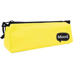 Mood Chrome Fluo Κασετίνα Βαρελάκι Κίτρινη 580159