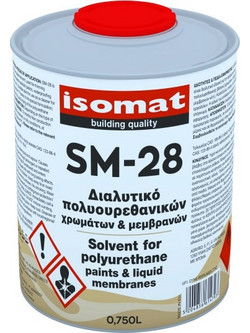 Isomat SM-28 Διαλυτικό Πολυουρεθάνης 0.75lt