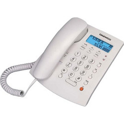Daewoo DTC-310 Ενσύρματο Τηλέφωνο με Ανοιχτή Ακρόαση Λευκό