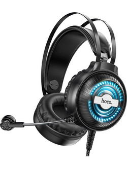 Hoco Streamer W101 Gaming Headset Over Ear Black