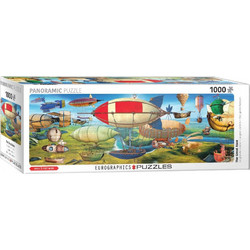 Puzzle Eurographics Panorama Η Μεγάλη Κούρσα Με Τα Αερόστατα 1000 Κομμάτια