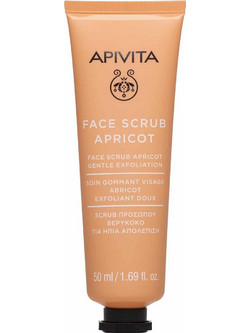 Apivita Βερίκοκο Φυτικό Scrub Προσώπου 50ml