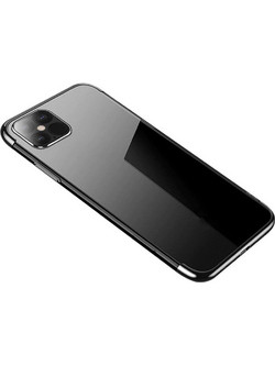 Powertech Clear Color Back Cover Black (Xiaomi Mi 11)