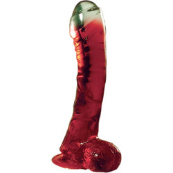 NMC Jolly Buttcock Ρεαλιστικό Dildo με Βεντούζα & Όρχεις 17cm Κόκκινο