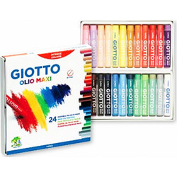 Giotto Λαδοπαστέλ Olio Maxi 24 Χρωμάτων