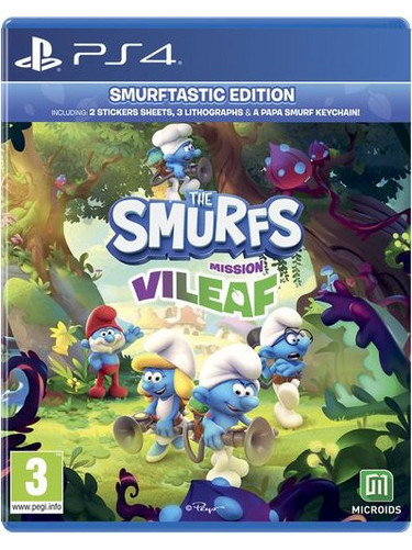 The Smurfs Mission Vileaf Smurftastic Edition PS4
