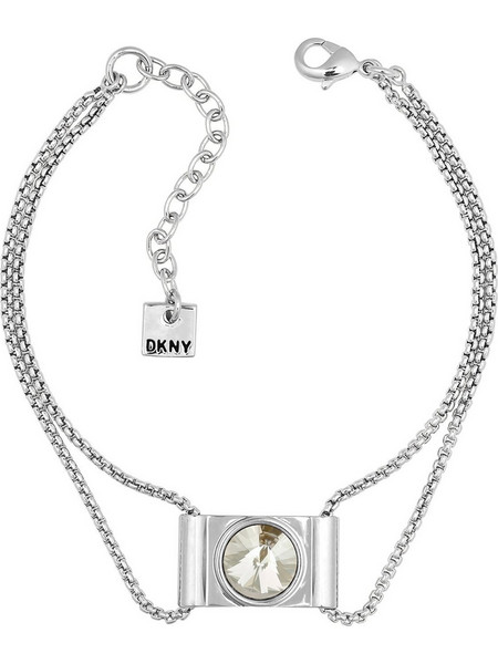 DKNY Γυναικείο Βραχιόλι Αλυσίδα Ασημί με Swarovski 5548795
