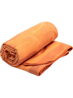 Sea To Summit Drylite Πετσέτα Θαλάσσης Microfiber Πορτοκαλί 75x150cm