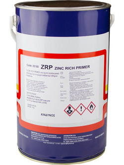Hydroton ZRP Zinc Rich Primer Αντισκωριακό Αστάρι 10Kg