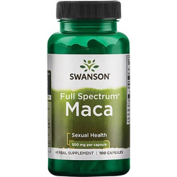 Swanson Maca Extract 500mg 100 Κάψουλες