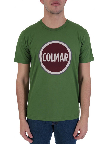 COLMAR T-SHIRT FRIDA REGULAR FIT BIG LOGO ΠΡΑΣΙΝΟ