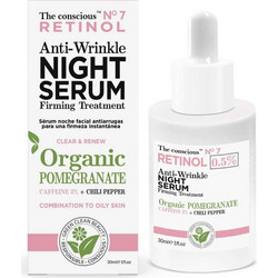 Biovene The Conscious Retinol Pomegrante Αντιγηραντικό Serum Προσώπου για Σύσφιξη με Ρετινόλη 30ml