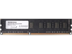2-Power 8GB (1X8GB) DDR3 RAM 1600MHz