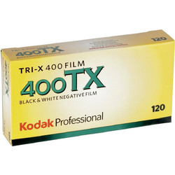Kodak B&W Negative TRI-X 400 120mm (80 Exposures)