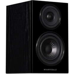 Wharfedale Diamond 12.0 Ζεύγος Ηχείων Hi-Fi Βιβλιοθήκης 60W 2 Δρόμων Black Oak