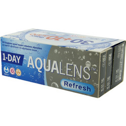 Amvis Aqualens Refresh Ημερήσιοι Φακοί Επαφής Σιλικόνης Υδρογέλης 40τμχ