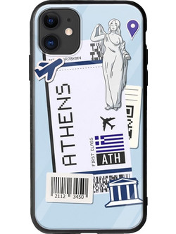 Θήκη Ticket To Athens iPhone 11 Groove TPU (Tempered Glass και TPU)