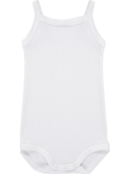 Petit Bateau Φορμάκι Εσώρουχο Αμάνικο Λευκό A01T6-00