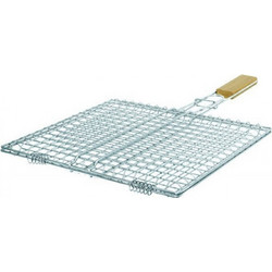 Bormann Διπλή Σχάρα Ψησίματος Ανοξείδωτη 35x25cm BBQ1002