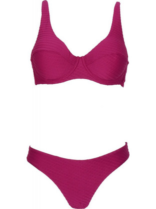 Gsecret Bikini Set Μπουστάκι με Ενίσχυση Φούξια L2218-18909