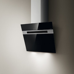Elica Stripe Lux BL/A/60/LX Απορροφητήρας Καμινάδα-Τζάκι 60cm Μαύρος