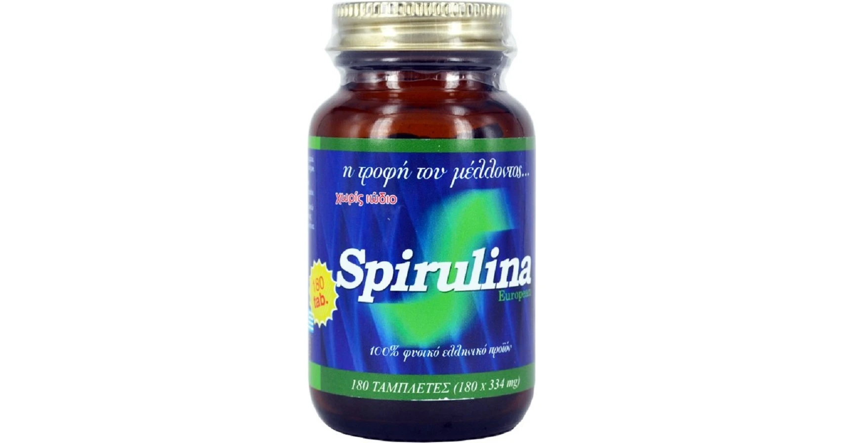 Algae Bio Spirulina 334mg 180 Ταμπλέτες BestPrice.gr