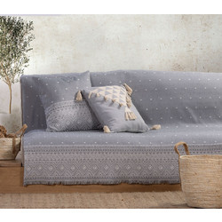 Nef-Nef Ριχτάρι Πολυθρόνας 170x180 Vernon Ecru Black
