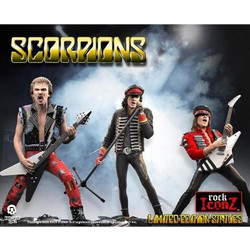 Knucklebonz Rock Iconz Scorpions Band Set