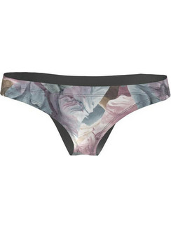 Nike Cheeky Αθλητικό Γυναικείο Μαγιό Bikini Bottom Πολύχρωμο NESSC033-502