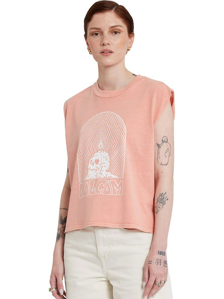 VOLCOM 'VOLNEX' ΑΜΑΝΙΚΗ ΜΠΛΟΥΖΑ ΓΥΝΑΙΚEIA B4512203-COR (COR/CORAL-BLACK)