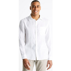 Celio Ανδρικό Πουκάμισο Μακρυμάνικο BAFLAX White