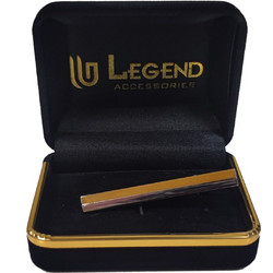 Legend - LGTC-Τ048 - Tie Clip - Silver - Αξεσουάρ Κλιπ Γραβάτας - gray melange