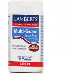 Lamberts Multi-Guard Iron Free 60 Ταμπλέτες