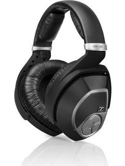 Sennheiser HDR-195 Ασύρματα RF Ακουστικά Τηλεόρασης Over Ear Μαύρα