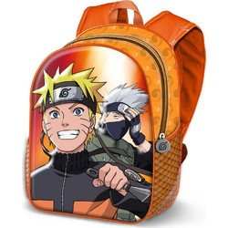 Karactermania Naruto Action Σχολική Τσάντα Πλάτης Δημοτικού Πορτοκαλί 03728