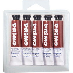 Τέμπερα σωληνάριο 1τμχ Primo 12ml καφέ burnt sienna cmp (440TRA730)