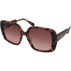 Max & Co MO0048 55F Γυναικεία Γυαλιά Ηλίου Τετράγωνα Κοκάλινα Καφέ με Καφέ Degradee Φακό