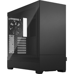 Fractal Design Pop Silent TG Black Midi Tower Κουτί Υπολογιστή με Πλαϊνό Παράθυρο