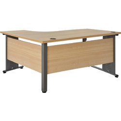HomeMarkt Γωνιακό Επαγγελματικό Γραφείο Ξύλινο 160x120x75cm HM2043.01R