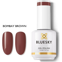 Bluesky Color Uv Gel Bombay Brown Ημιμόνιμο Βερνίκι Νυχιών 15ml