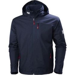Helly Hansen Crew Αθλητικό Ανδρικό Μπουφάν Χειμωνιάτικο Softshell Navy Μπλε 33874-597
