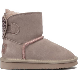 Lelli Kelly Παιδικά Μποτάκια Nude Suede Αδιάβροχα με Σκρατς LKHK2265-ECH4
