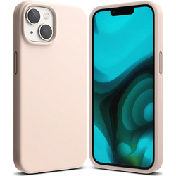 Ringke Silicone Back Cover Pink Sand (iPhone 14 Plus)