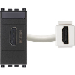 Πρίζα HDMI Γκρι Arke