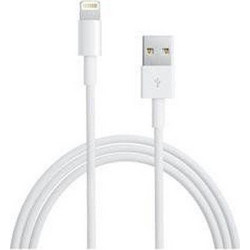 MD818 iPhone 5 Lightning Data Cable White (Round Pack) 1m