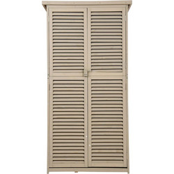 Ξύλινη Αποθήκη Κήπου 87 x 46.5 x 160 cm Outsunny 845-215GY
