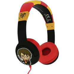 OTL Harry Potter Chibi Ενσύρματα Παιδικά Ακουστικά On Ear Μαύρα Κόκκινα